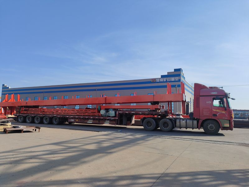 電動(dòng)葫蘆門(mén)式起重機(jī)  2臺(tái) MHxh10t—24m 制作完成，發(fā)往湖北交付客戶(hù)使用